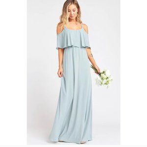 Show Me Your Mumu Blue Caitlin Maxi Dres